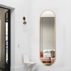150Cm Full Length Makeup Mirro Arched Frame Wall Mounted Bedroom Dressing Mirror