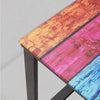 Modern Rectangle Coffee Table Tempered Glass Top Living Room Office Furniture UK