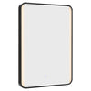 Bathroom Mirror with LED Light Illuminated Demister Anti-fog Touch Wall Mounted