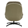 Swivel Egg Chair Lounge Armchair Lazy Lounger Sofa Home Office Executive Chairs