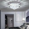 40/50cm Flush Mount Modern Square Ceiling Chandelier Crystal Light Lamp Pendant