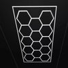 14 Hexagon LED Lighting Car Detail Garage Workshop Retail Lighting Gym Home UK