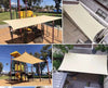 WATERPROOF Outdoor Shade Sail Patio Suncreen Awning Garden Sun Canopy UV Block