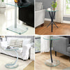 Tempered Glass Side End Table Coffee Tea Desk Small Sofa Couch Lamp Stand Modern