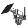 Solar Triple-Lens Linkage Camera 10X Zoom WiFi 4G Security Cameras Surveillance