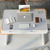 Folding Laptop Table Bed Tray Sofa Lap Desk Notebook Stand Adjustable Height NEW