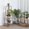 77/97/117cm Tall Bamboo Plant Stand Pot Holder Shelf Corner Side Table