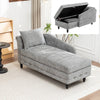 Comfortable Chaise Lounge with Storage Relaxing Multifunction Sofa Chair