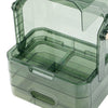 Dustproof Dressing Table Makeup Storage Box Drawer Cosmetic Organizer Tidy Case