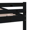 GuyAna Solid Wood Bed Bed Frame,Wood Highlights, Small Double,Bed Frame J1G8