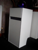 Modern Side Cabinet White Slim Storage Cupboard Small Narrow Drawer Shelf Unit