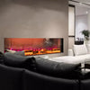 Electric Fireplace 12 Media Flame Insert LED Panoramic Living Room Heater