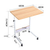 Over Bed Desk Hospital Medical Table On Wheels PC Laptop Mobility Aid Table