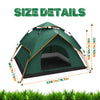 Portable Camping Tent 2-3 Person Automatic Instant Pop Up Tent for Hiking Canopy