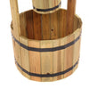 NEW! Garden Wooden Wishing Well Flower Planter Ornamental Plant Pot