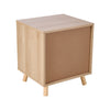 1 Door Compact Wooden Bedroom Bedside Cabinet Nightstand Side Table Storage Unit