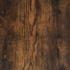 TV Cabinet Smoked Oak 180x34x41 cm Engineered Wood