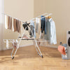 Stable A-shaped Stainless Steel Frame Foldable Clothes Drying Rack