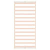 Lechnical Bed Frame White 100x200 Solid Wood,Bed Frame,Bed Frame Modern S2A8