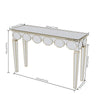 Mirrored Console Table Glass Dressing Table Bedroom Bevelled Venetian Furniture
