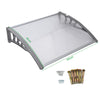 Outdoor Shade Patio Rain Cover Rain Shelter Door Canopy Awning/100/120/200/300cm