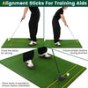 Golf Hitting Mat Artificial Turf Mat Indoor Outdoor Golf Practice Grass Mat
