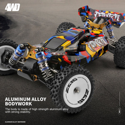 1:12 Remote Control Car, 4WD 75km/H High Speed Racing Car WLtoys 124007