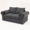 Luxury 2, 3 Seater Linen Fabric Couch Sofa Corner Chaise Settee Living Room Set