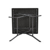 BigSale 3-Piece Table Chairs Outdoor Garden Patio Folding Table Chair Bistro Set