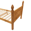Corona Bed Frame Single Bed high or low Foot End Solid Pine Bed Furniture 3FT