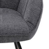 Morden Upholstered Linen Rocking Chair Accent Rocker Chair Lounge Sofa Armchair