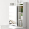 Modern Small White Dressing Table with Drawers15mm Chipboard Space-Saving Vanity