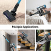 Upright 6 in1 Handstick Cordless Vacuum Cleaner Hoover for Floor/Carpet/Pet Hair