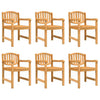 Garden Dining Set 7 Piece, Table and Chairs for Patio Terrace Balcony, I3F5