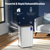 12L/Day Electric Dehumidifier Drying Portable Moisture Timer Silent Mould Light