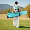Golf Club Carry Bag w/ Rain Hood & Umbrella Holder for Women & Men-Blue