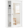 Mirrored Bathroom Cabinet Wall Mount Medicine Cabinet Storage Cabinet Adjustable