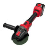 48V 125mm Cordless Angle Grinder Brushless with 2 Battery & Charger & Disc Kit