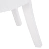 Bedroom Fluffy Plush Side Chair White Shaggy Makeup Seat Stool Dressing Table uk