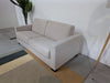 Nicoletti Vita 2.5 Seater Sofa Bed in Beige Levis Fabric FR01 RRP £2649