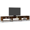 TV Cabinet Smoked Oak 270x40x46 cm Engineered Wood HOT