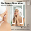 Corner LED Bathroom Mirror Cabinet Illuminated Mirror With LED Light Battery