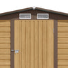Garden Outdoor Metal Shed Steel Frame Storage Bike Tool Sheds with Lockable Door