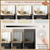 Dressing Table with LED Light Strip Mirror Modern Makeup Desk Vanity Table Black