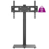 SVV Corner TV Stand 1-Tier for 32-65 Inch Black