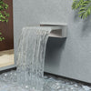 Waterfall Blade Pond Waterfall 300*200*100mm Stainless Steel Cascade Fountain