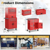 6-Drawer Rolling Tool Chest 3-in-1 Heavy-Duty Tool Storage Cabinet w/ Wheels