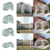Walk-in Tunnel Greenhouse Gardening Planting Shed Door Window Vents Polytunnel