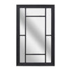 120CM Large Window Style Wall Hanging Mirror Glass Panel Vintage Hallway Home UK