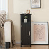 Multifunctional Corner Storage Cabinet Bathroom Rack Stand Black